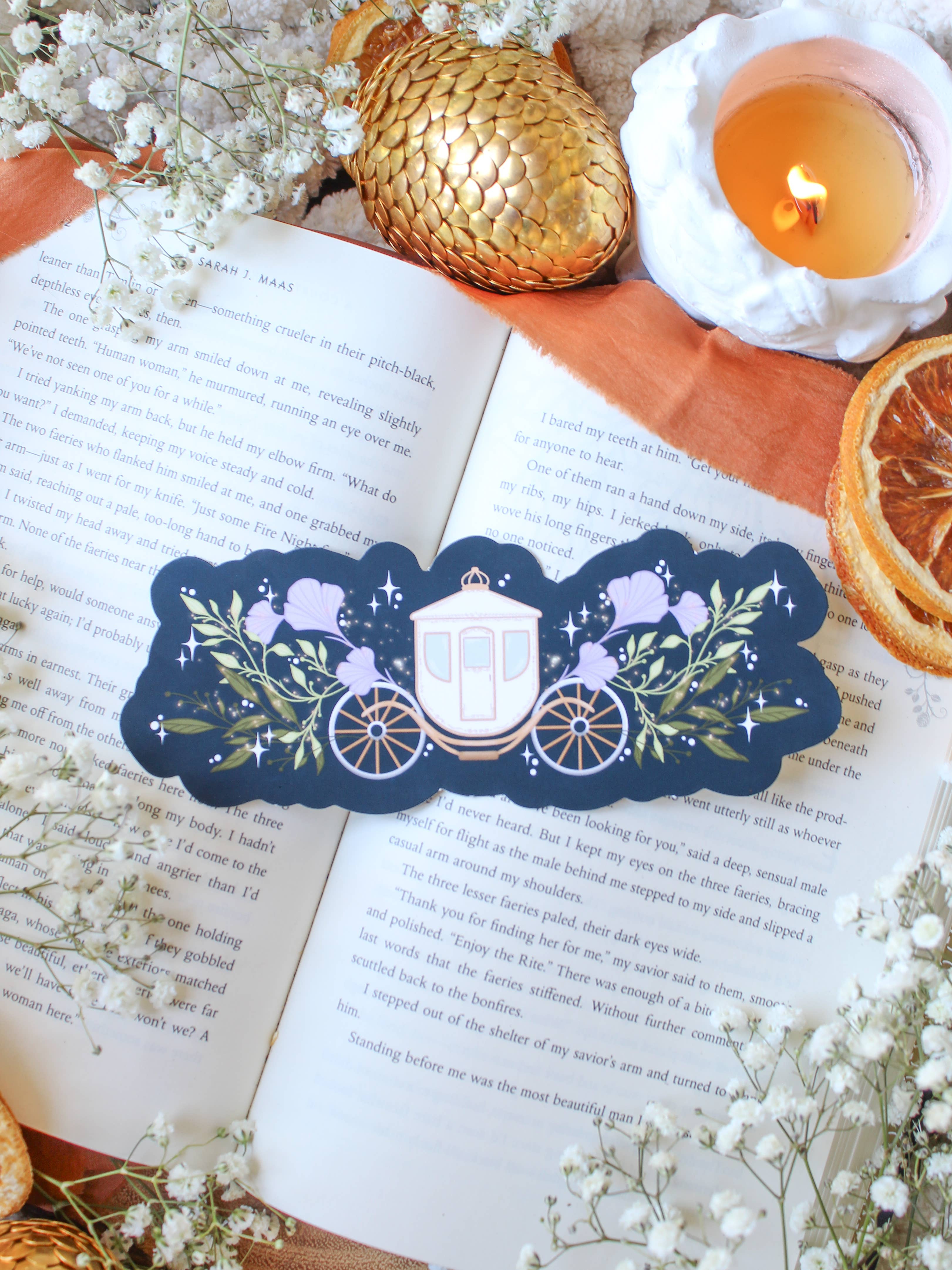 Meaggie Moos – wholesale Bookmark – Carriage Ride Regency Era Romance Bookmark1