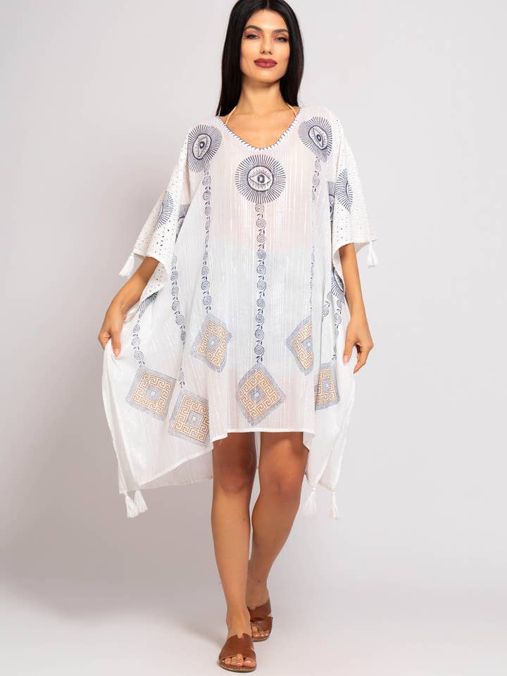F-177 KAFTAN voor wholesale door FAME GREECE