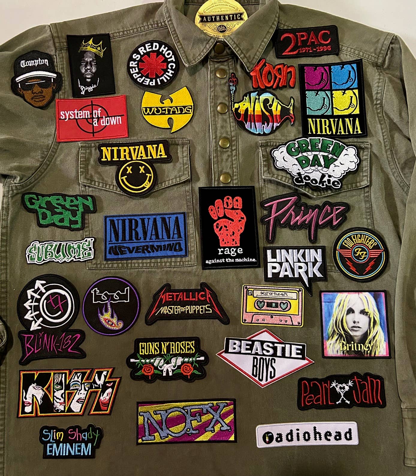 Fresh Prints of CT - Wholesale Patch - Best Selling Band / Music Pop Culture Patches6