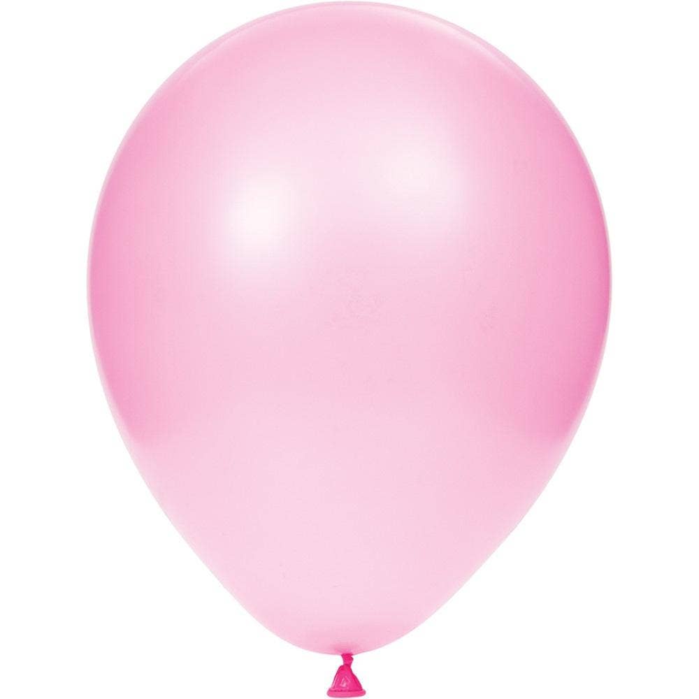 KT Supply - Wholesale Balloon - 12" Solid Latex Balloons Candy Pink Candy Pink,Case of 1800