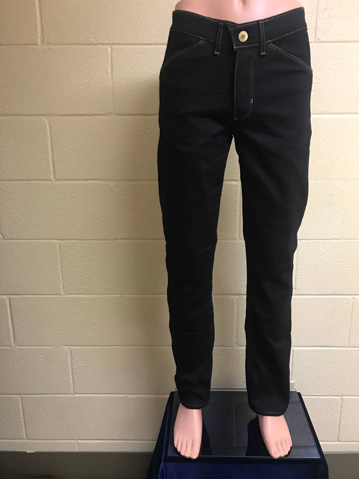 Classic 2 - Straight - Regular Fit - ExLong - Black Denim for wholesale by Brilliant You Denim