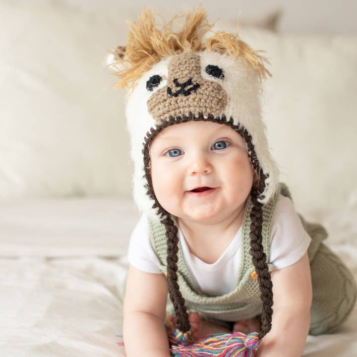 Huggalugs - Wholesale Beanie - Kids - Llama Beanie Hat Baby & Kids