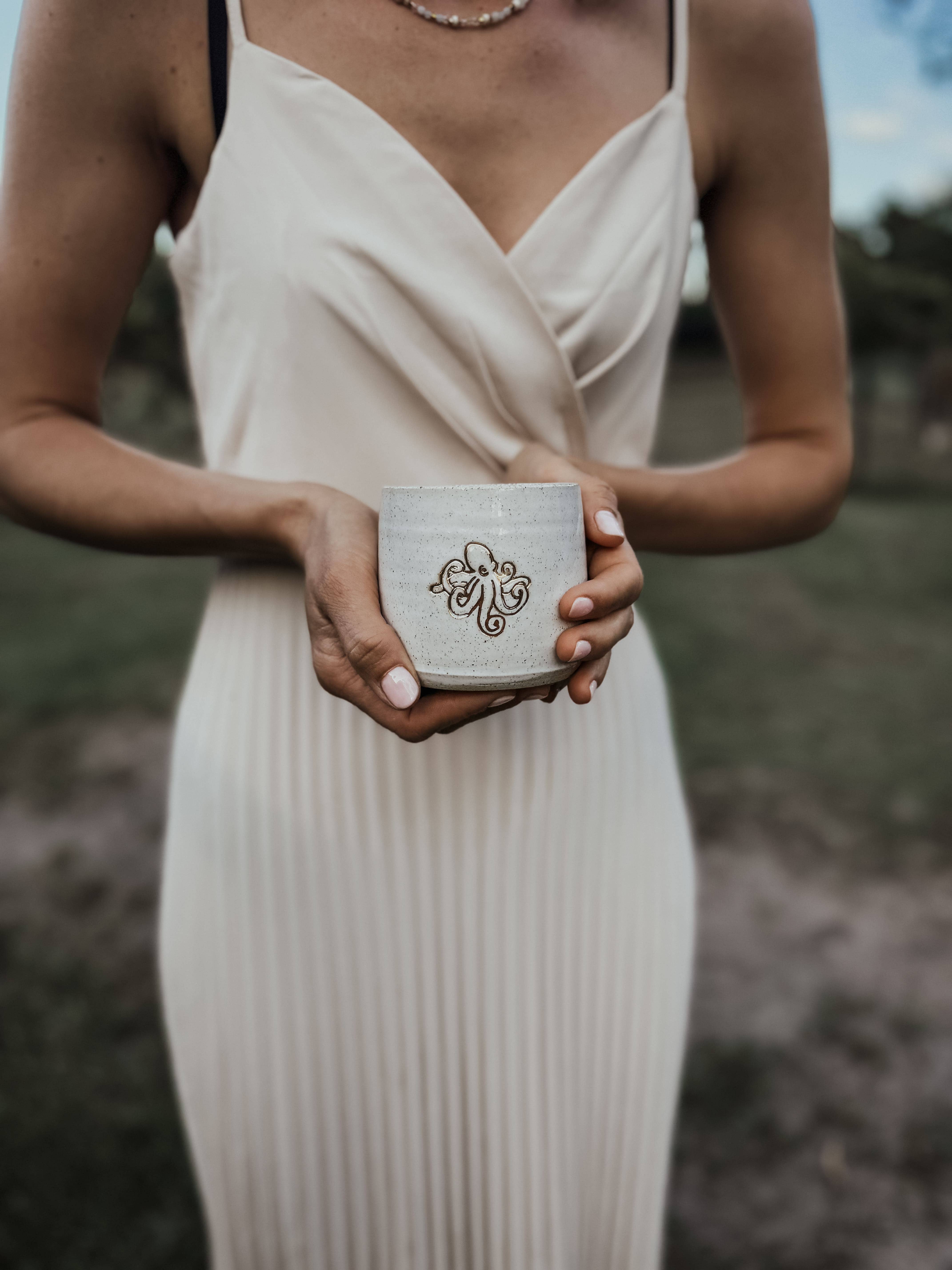 Wolf and Clay Pty Ltd – wholesale Coffee mug – Octopus - Ceramic Mug