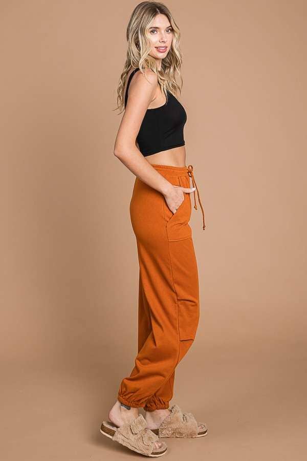 Culture Code - Vente Pantalon de survêtement/de jogging – femme - CFP1937 - JOGGING CARGO EN MOLLETON19