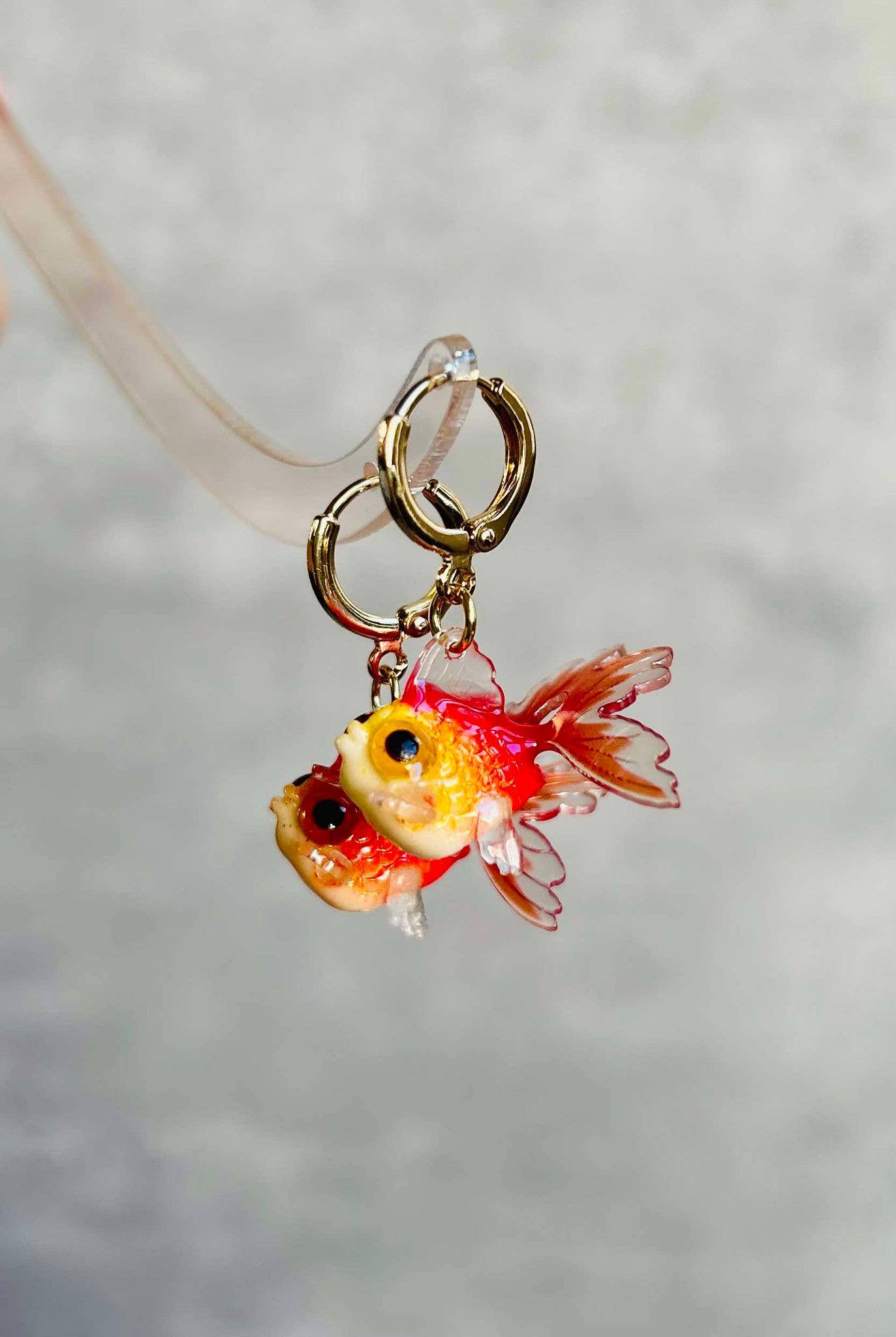 HolyGuacamolly - Wholesale Dangle Earrings - Unique Goldfish Earrings2