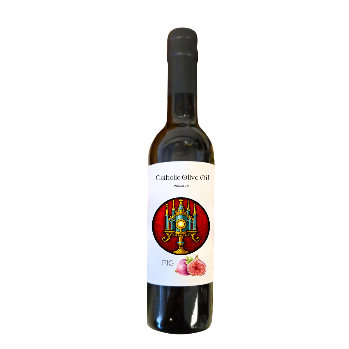 Catholic Olive OIl - Wholesale Olive Oil - Eucharist Monstrance Fig Dark Balsamic1