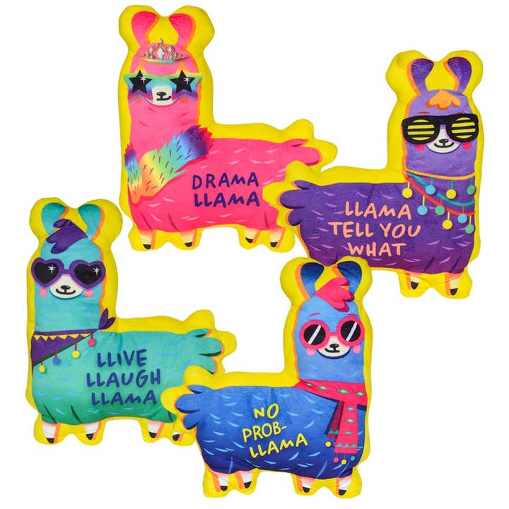 16"LLAMA PILLOW LLB Plush Toys for wholesale by La Luna Bella - Toys