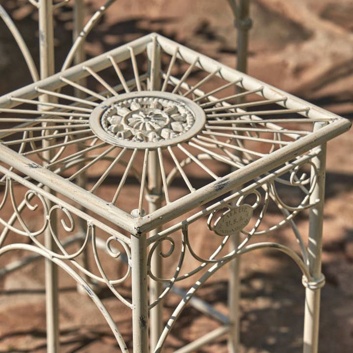 Zaer Ltd. International - Wholesale Plant Pot Stand - Copenhagen 1843 Square Plant Stand Tables - 3PC/Set -Options4