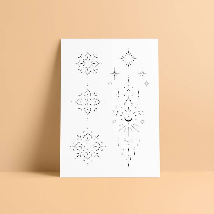 Bernard Forever - Wholesale Temporary Tattoo - Ornamental temporary tattoos - Talisman