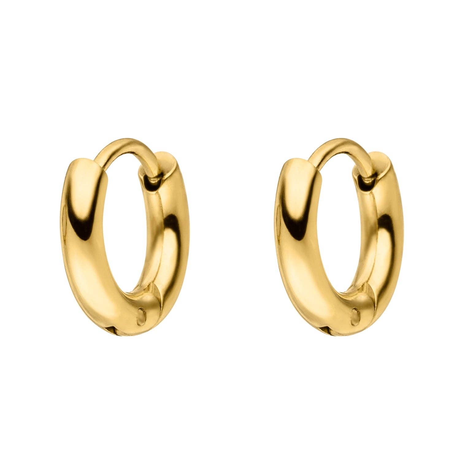 Schmuckgroßhandel - Wholesale Hoop Earrings - Simple Earrings | 18K Gold Plated6