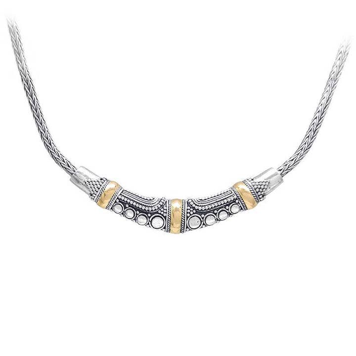 Eslabón en forma de serpiente de plata de ley con diseño modernista y oro para venta al por mayor de SITA