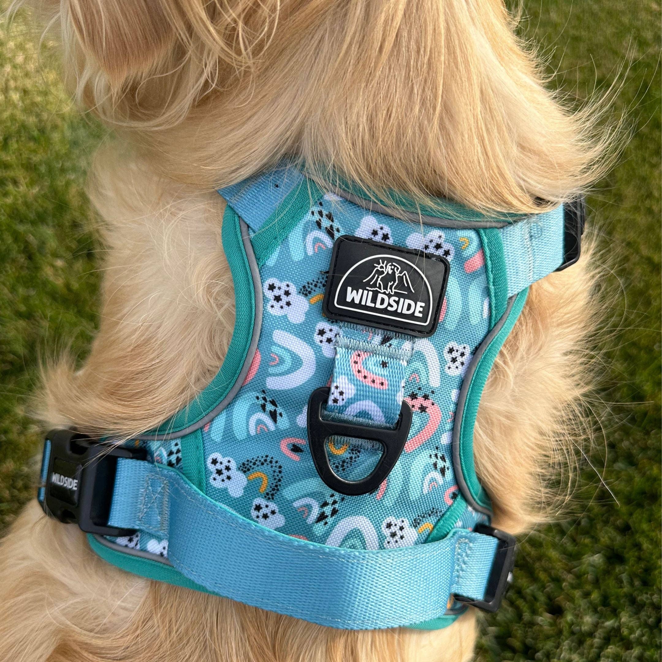 Wildside Dog Gear - Wholesale Pet Harness - Dog - Rainbow Adjustable Dog Harness with Handles For Large Dogs 6