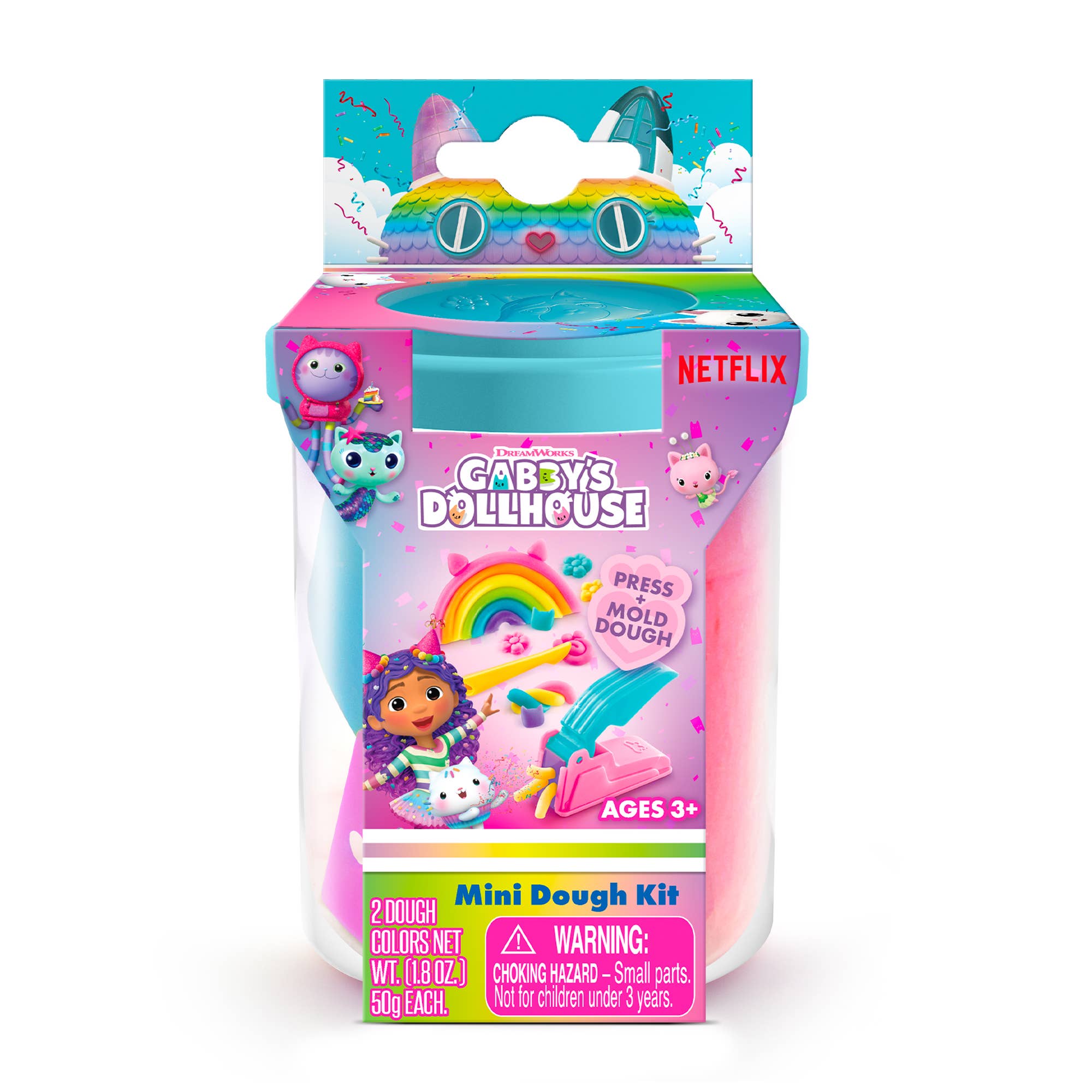 License 2 Play Toys - Wholesale DIY Craft Kit - Kids - Gabby’s Dollhouse Mini Dough Sensory Kit in 12pc Display5