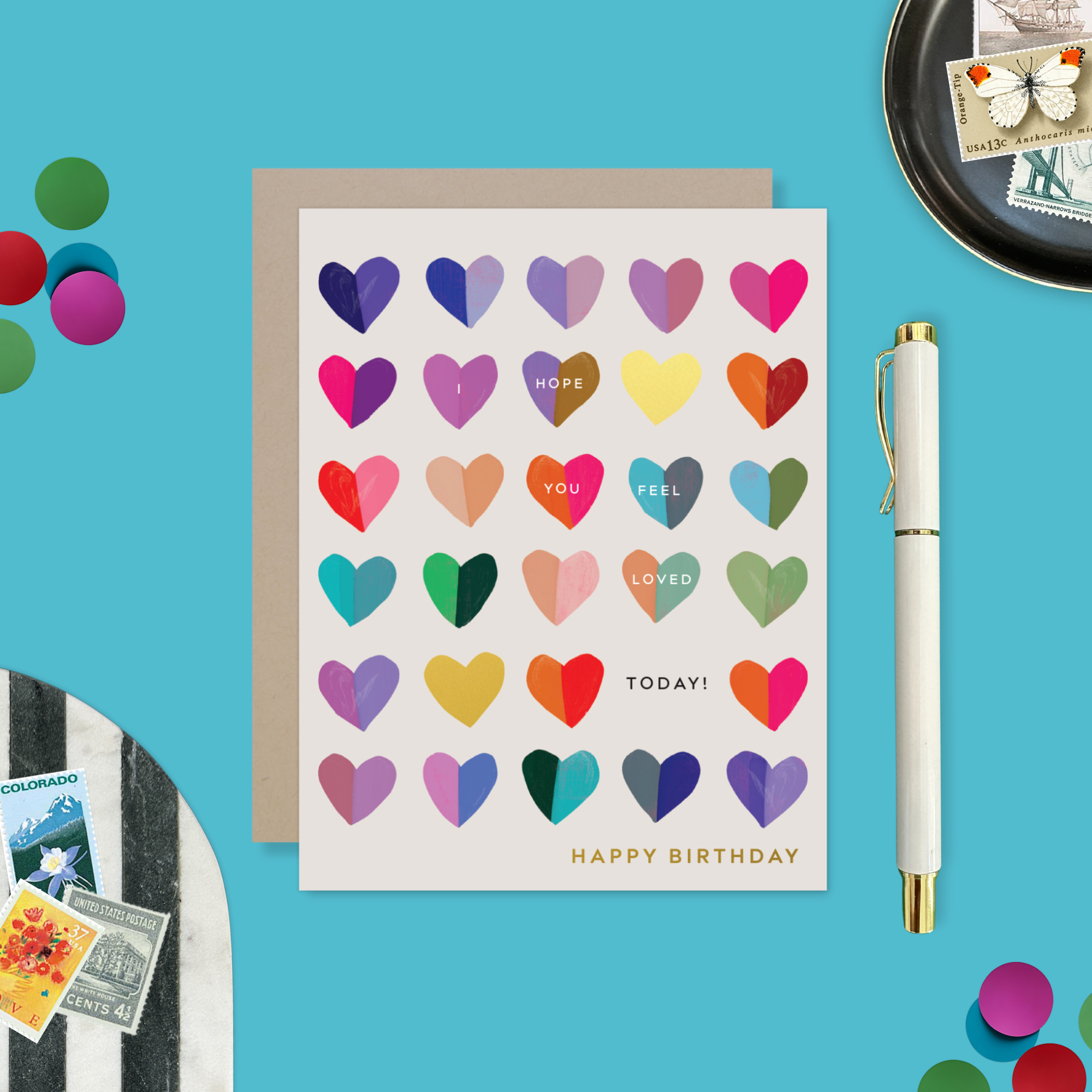 Barone and Co. - Wholesale Birthday Card - Feel Loved Today Birthday Card1