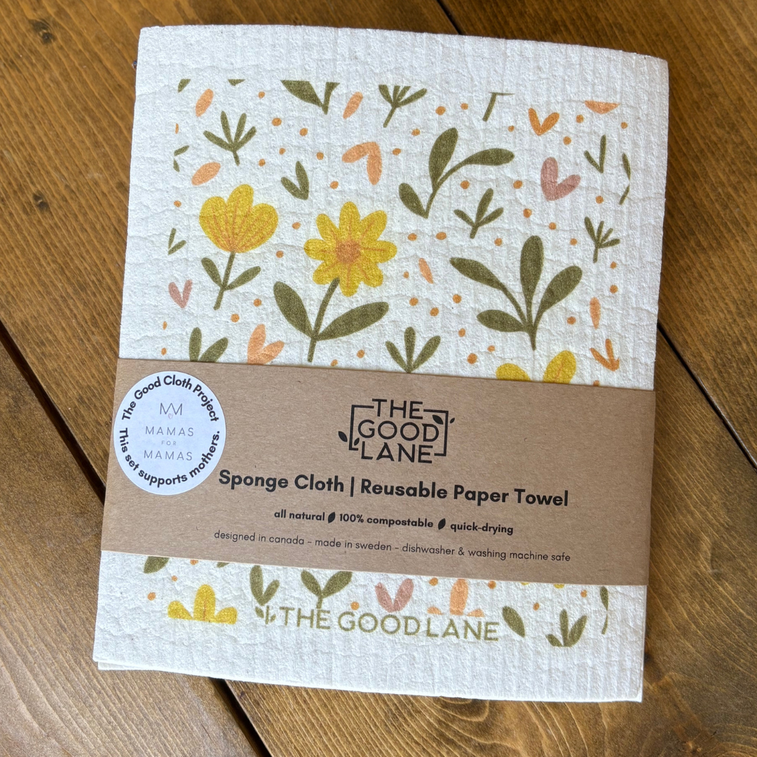 The Good Lane - Wholesale Dishcloth - Cloths That Supports Mothers - Swedish Sponge Cloth Set3