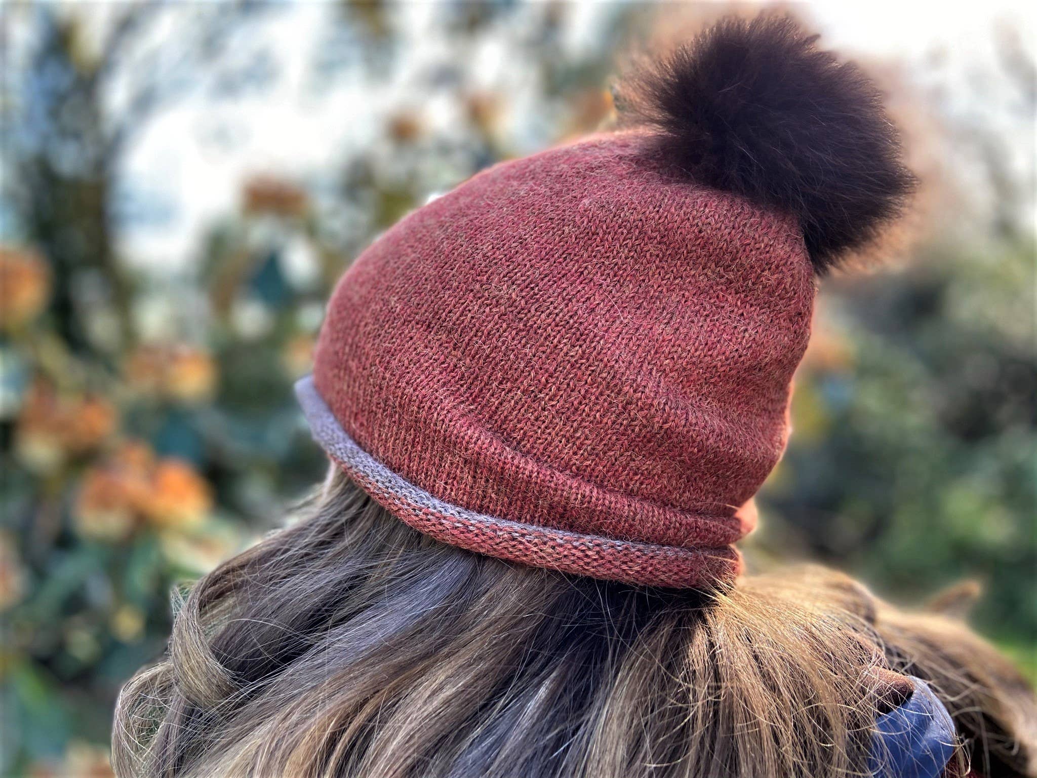 Samantha Holmes Alpaca Clothing and Gifts - Vendita all'ingrosso Berretto - Unisex - Berretto in maglia jersey 100% alpaca14