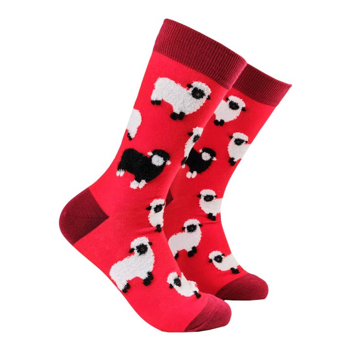 Fluffy Sheep Socks for wholesale by Socktopus
