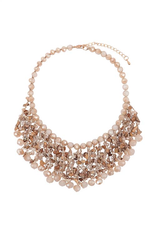 MYS Wholesale Inc - Wholesale Bib Necklace - Glass Beads Statement Bib Necklace1