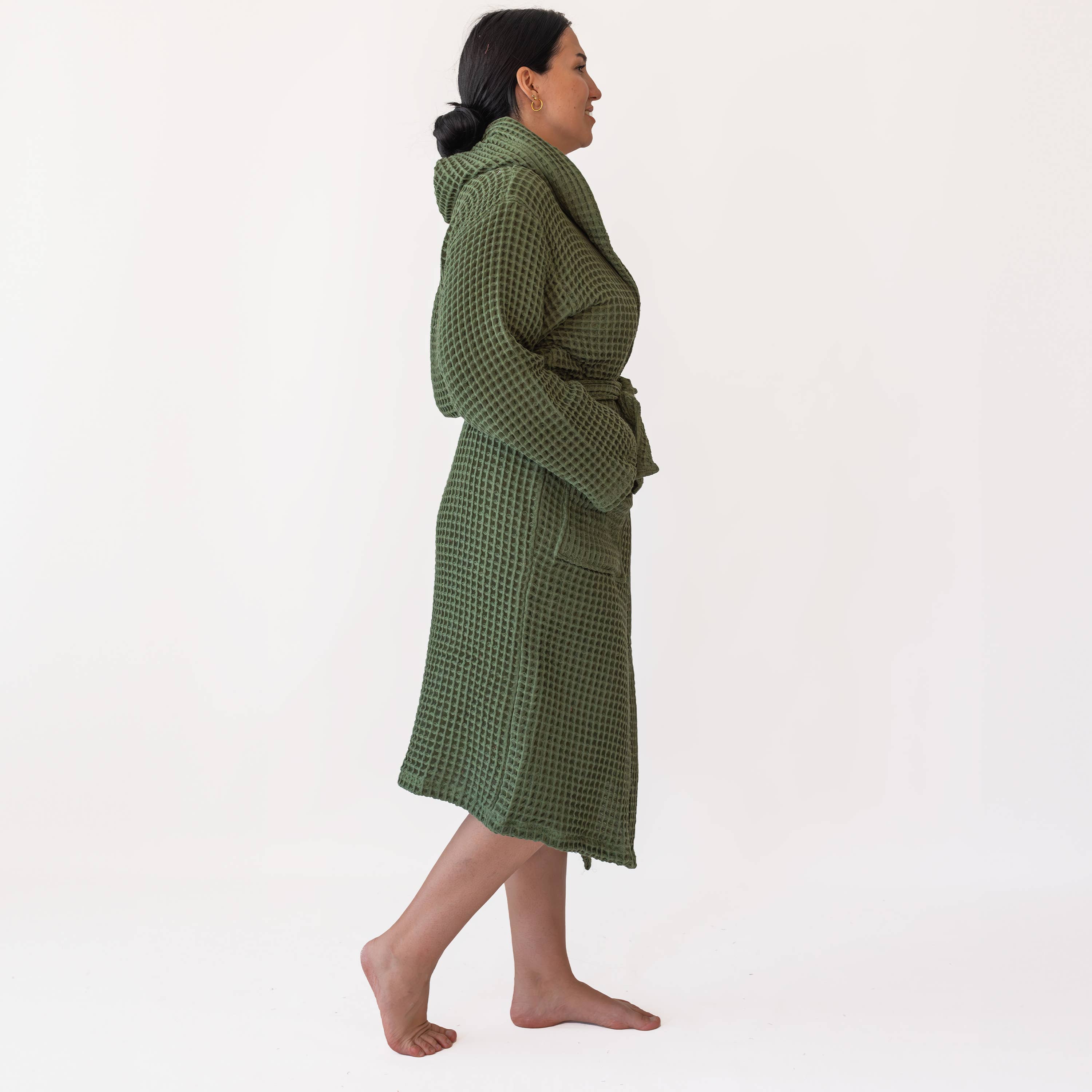 Vivamaison – Engroshandel Morgenkåbe - Unisex – Premium Vaflet Bomuld Badekåbe, Unisex Spa Komfort55