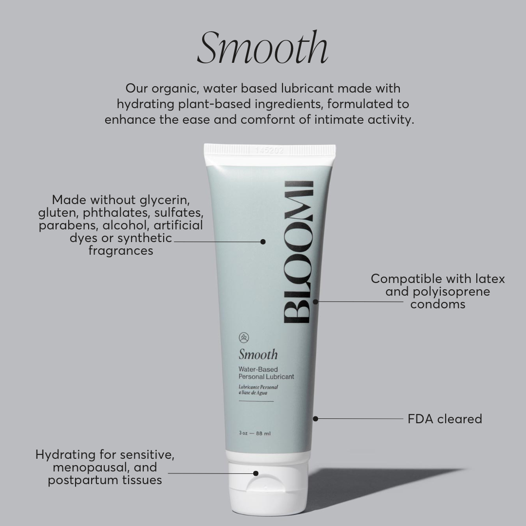 Bloomi - Wholesale Intiem glijmiddel - Smooth waterbasis persoonlijk glijmiddel – biologisch1