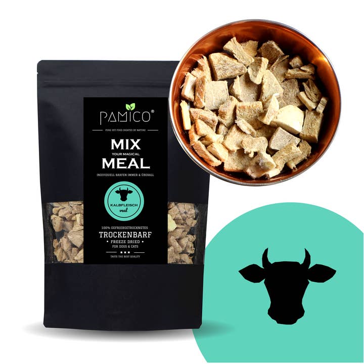 PAMICO - Wholesale Pet Food - Dog - Freeze-dried veal - MIX MEAL dry barf