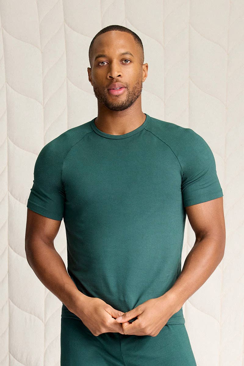 Hunter Green Mens T-Shirt for wholesale on Faire