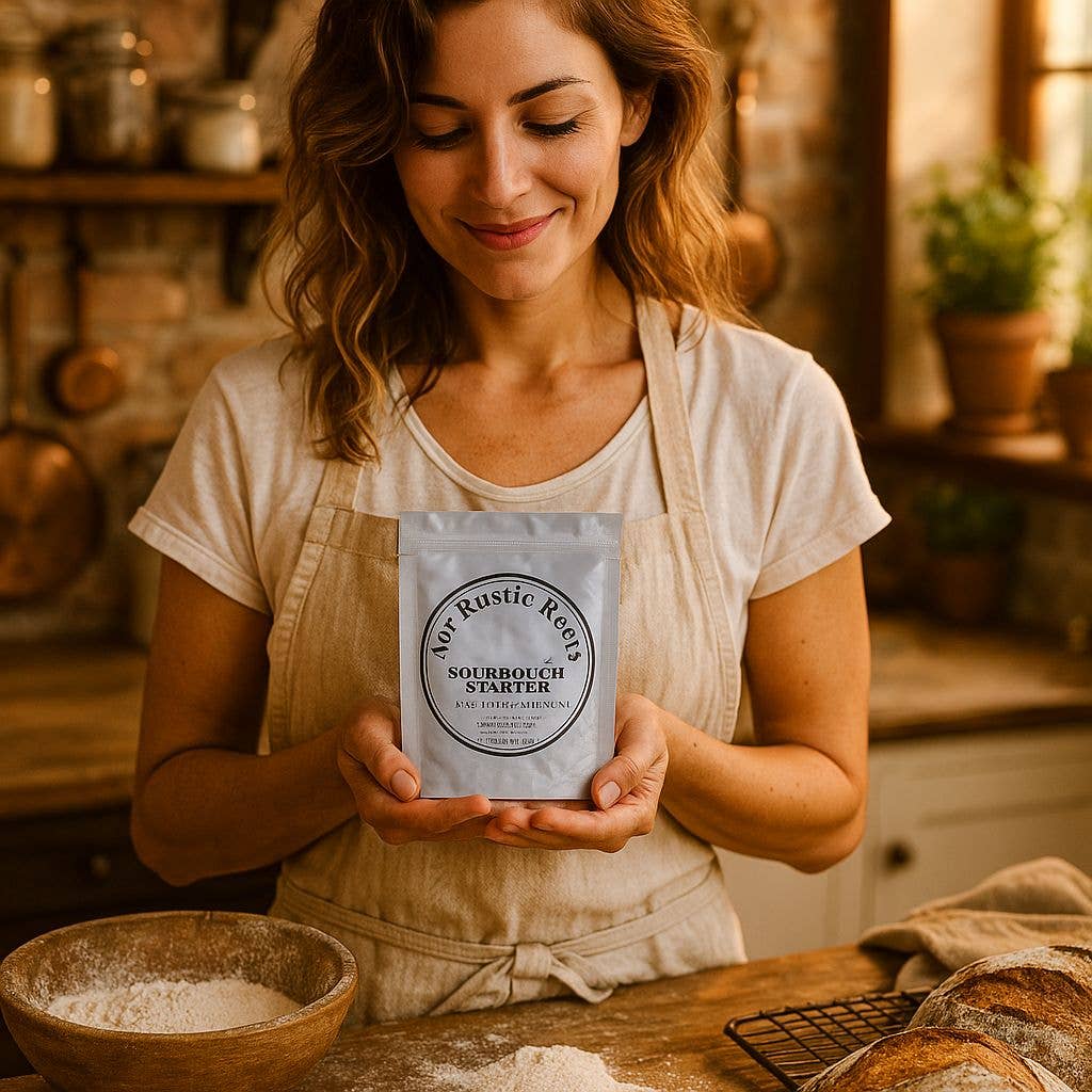 My Rustic Roots - Wholesale Bread Mix - Organic, Non-GMO Sourdough Starter | Freeze Dried |  12gm 2