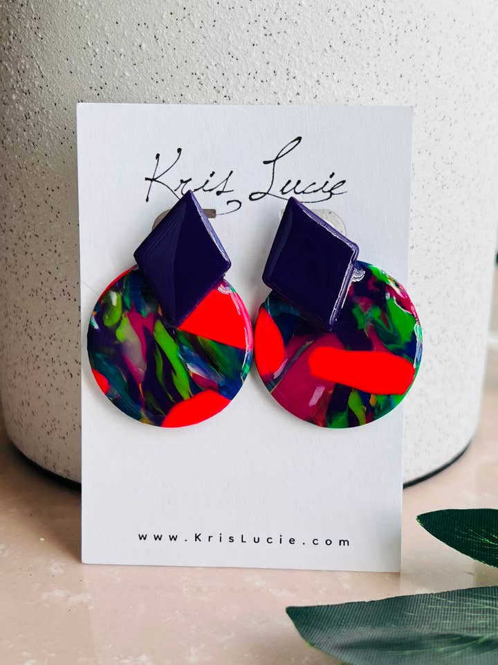 Heather Studs for wholesale by Kris Lucie