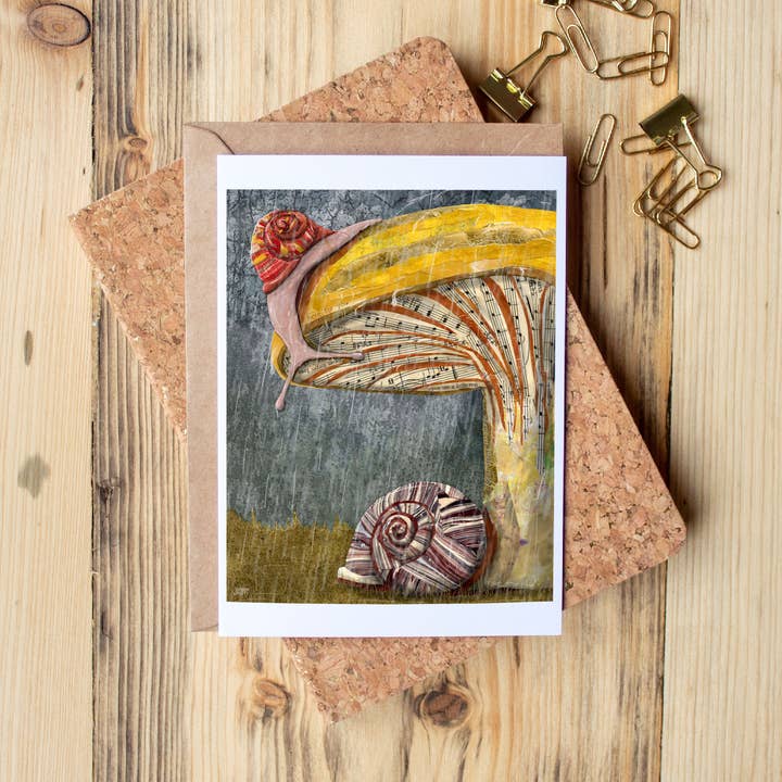 Take Your Time - greeting card for wholesale by Found & Rewound