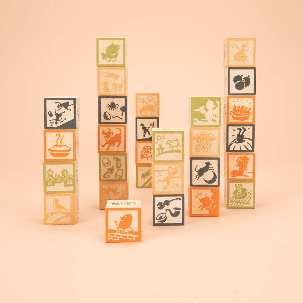 Uncle Goose – wholesale Blocks – Kids & baby – Uncle Goose Nursery Rhyme Blocks