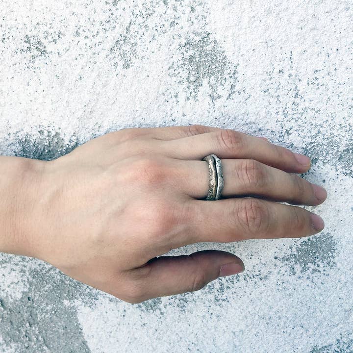 Hex Ring for wholesale by Hur Jewelry