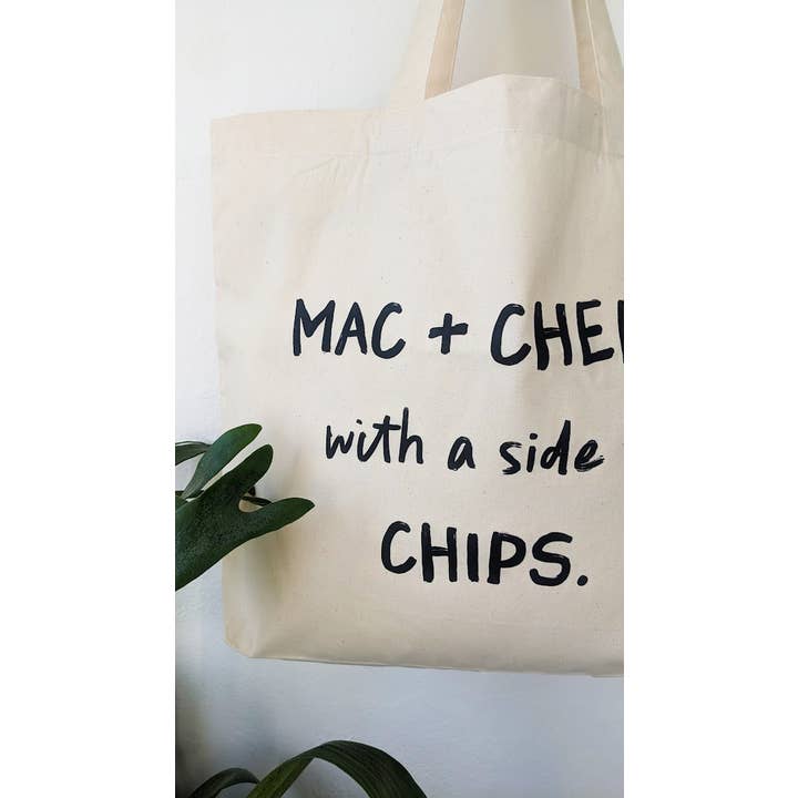 What Ted Wore - Wholesale Tote Bag - Unisex - The Mac and Cheese Tote Bag2