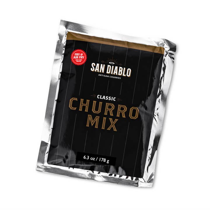 Mezcla clásica para churros: mezcla de masa con solo agregar agua para venta al por mayor de San Diablo Artisan Churros