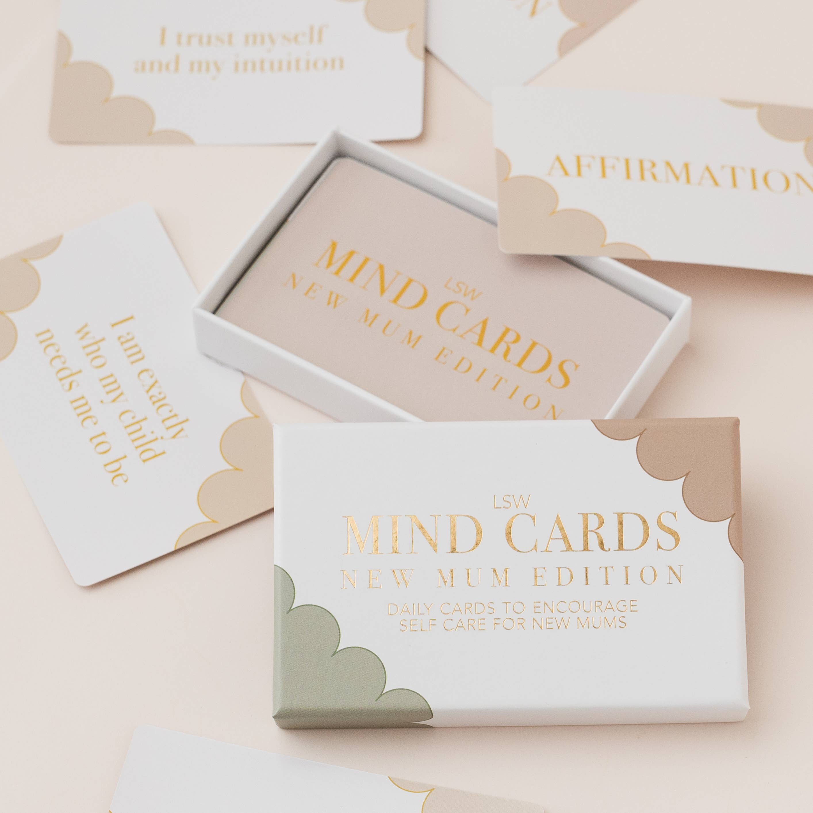 LSW London – Großhandel Kartenspiele – Mind Cards: Neue Mama Edition | Selbstfürsorge-Geschenk für frischgebackene Mütter2