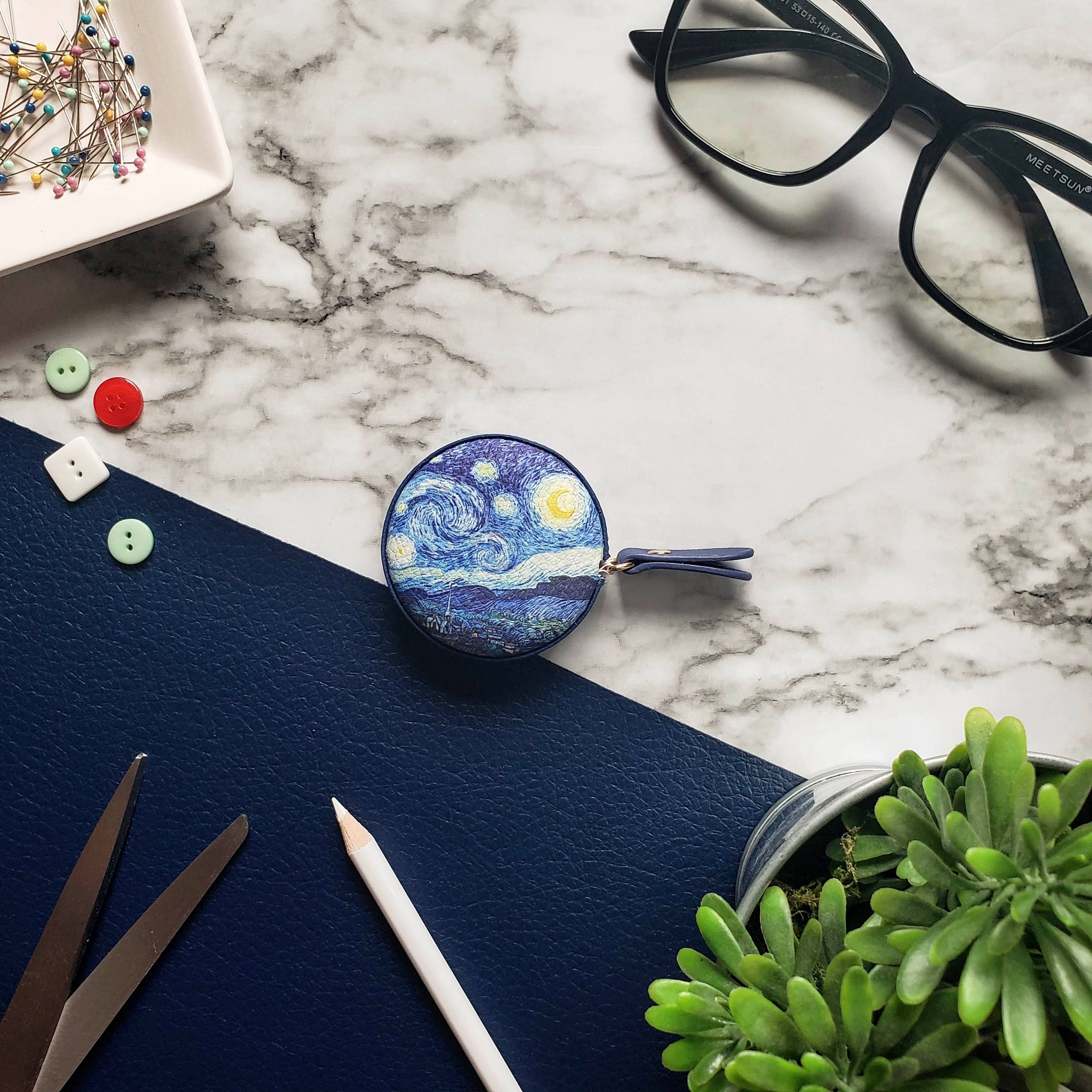 Monarque - Wholesale Measuring Tape - Van Gogh Starry Night Measuring Tape1