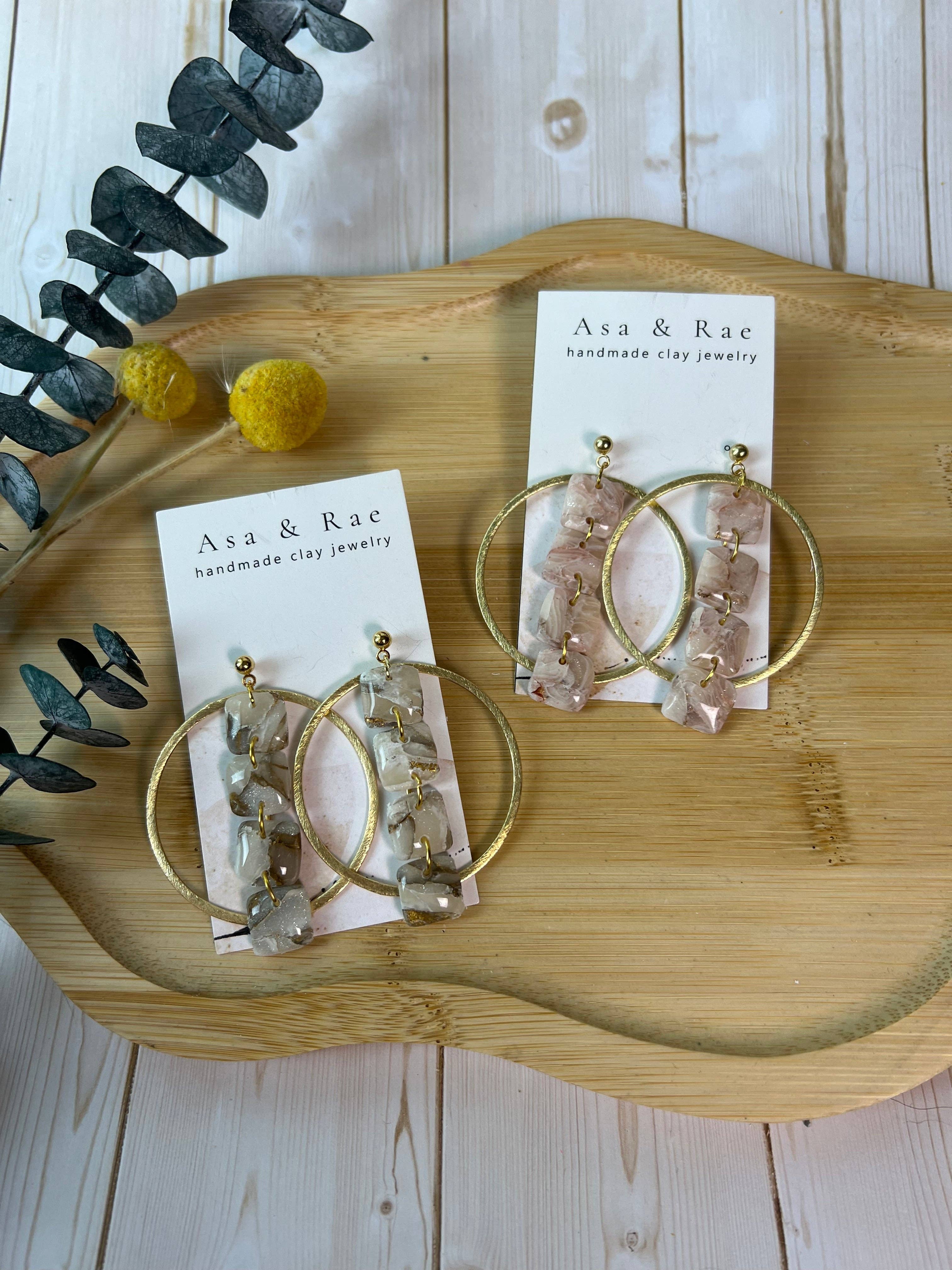 Asa&Rae - Wholesale Dangle Earrings - Waterfall Statement Dangle7