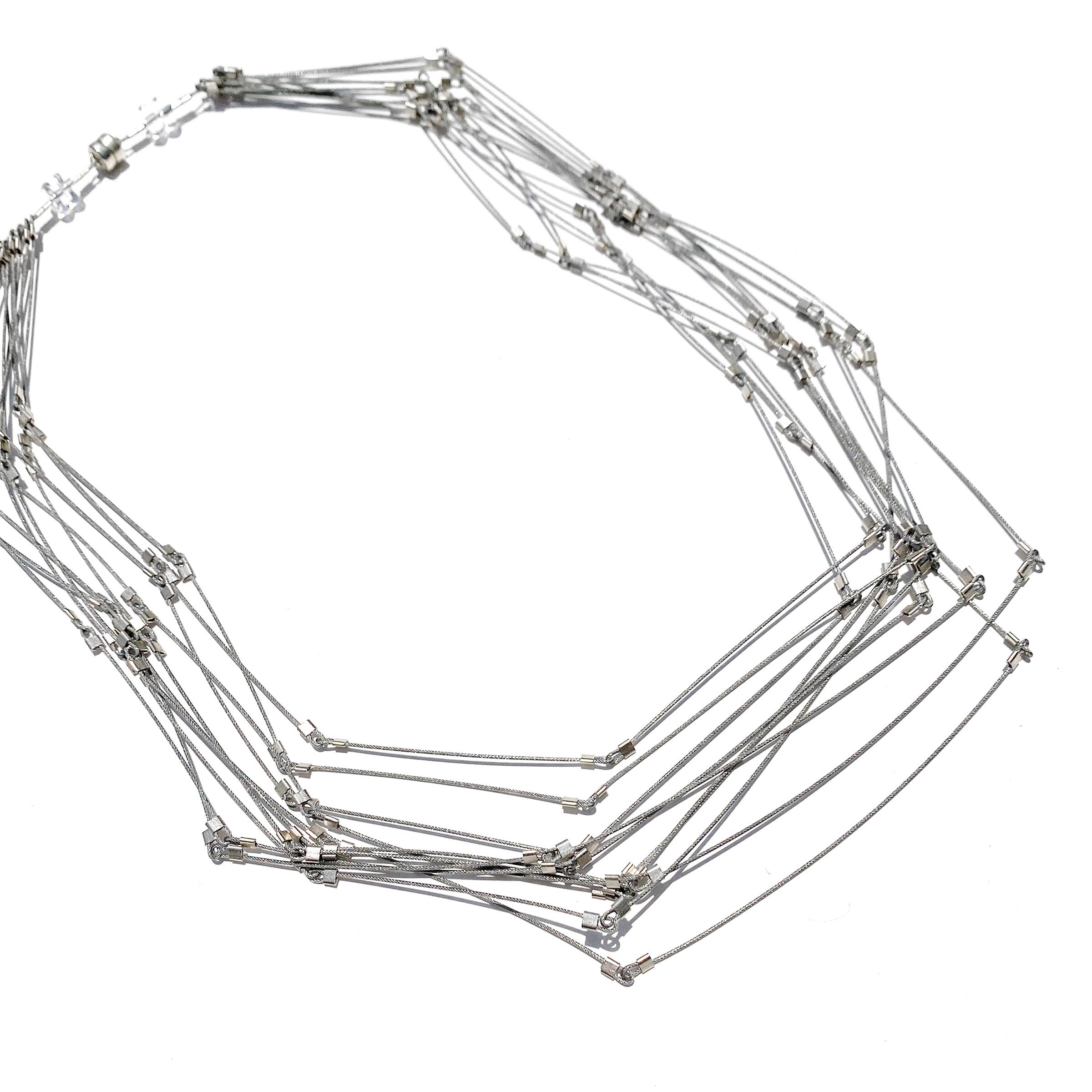 Meghan Patrice Riley – Colar de elos e correntes por atacado – Colar Segmentos de Linha 18" (Curto)14