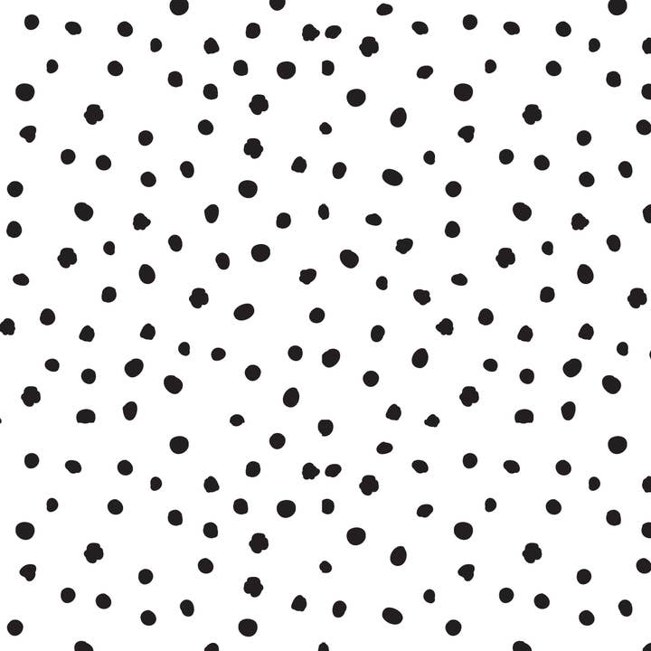 Small Biz Shipping Co - Wholesale Thank You Card - Black Polka Dot Thank You Insert Cards1