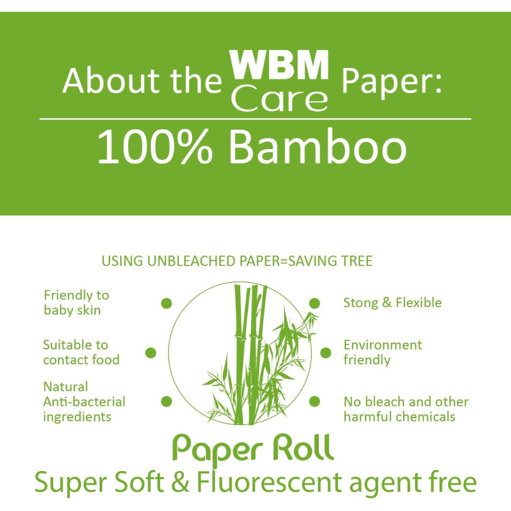 WBM LLC - Wholesale Tissue Paper - WBM Bamboo Facial Tissues, 150 Tissues/ Each4