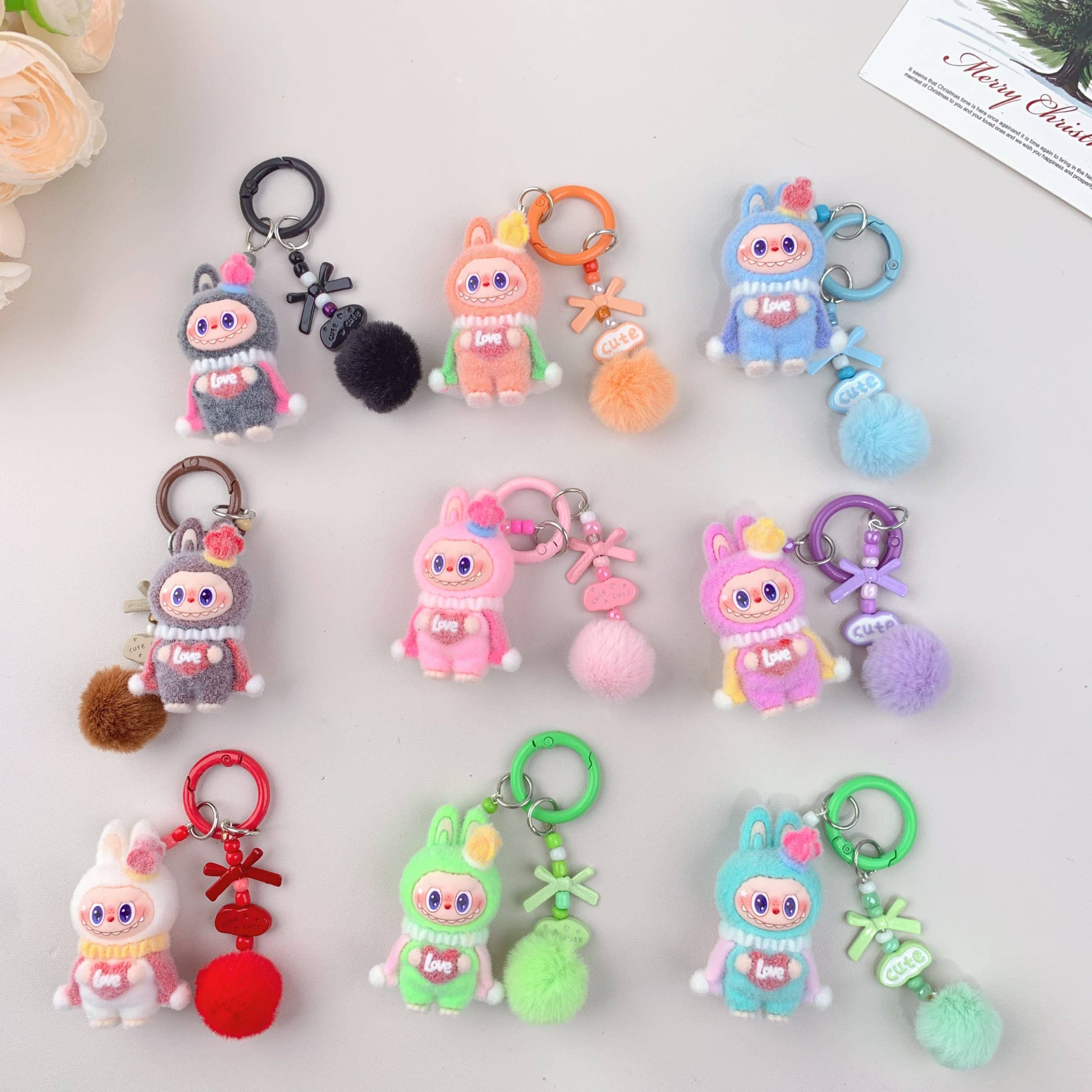 Lilyrosy（Duty free) - Wholesale Keychain - Women's -  Hot-Selling Cute Keychain for Girls,Car Key Accessory0
