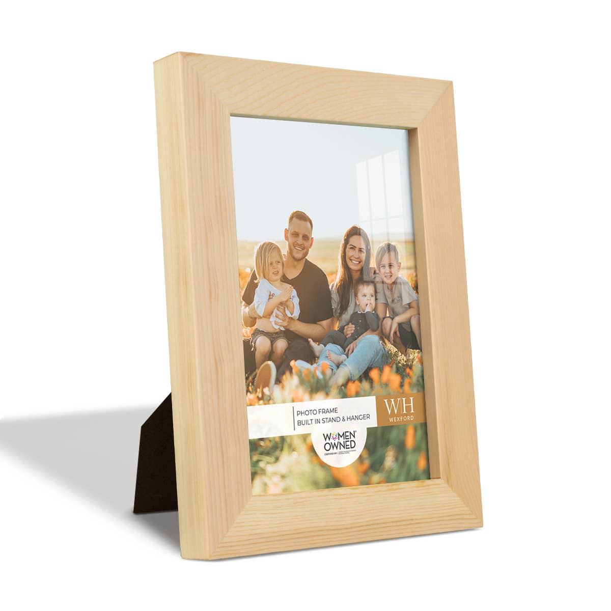 Wexford Home - Wholesale Picture Frame - Photo Frame, Real Wood with Wood Grain, Natural Wood9