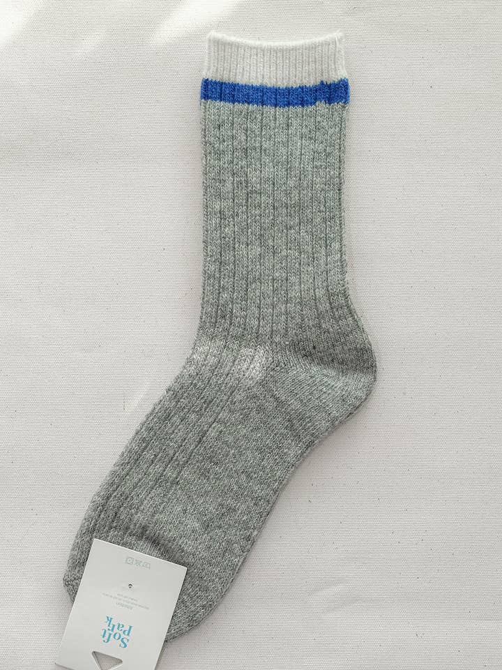 Cozy Wool Blend Boyfriend Socks, Unisex for wholesale by Soft Park