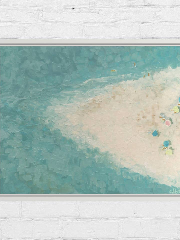 THE SAND SPIT for wholesale by Carol Hunter Art