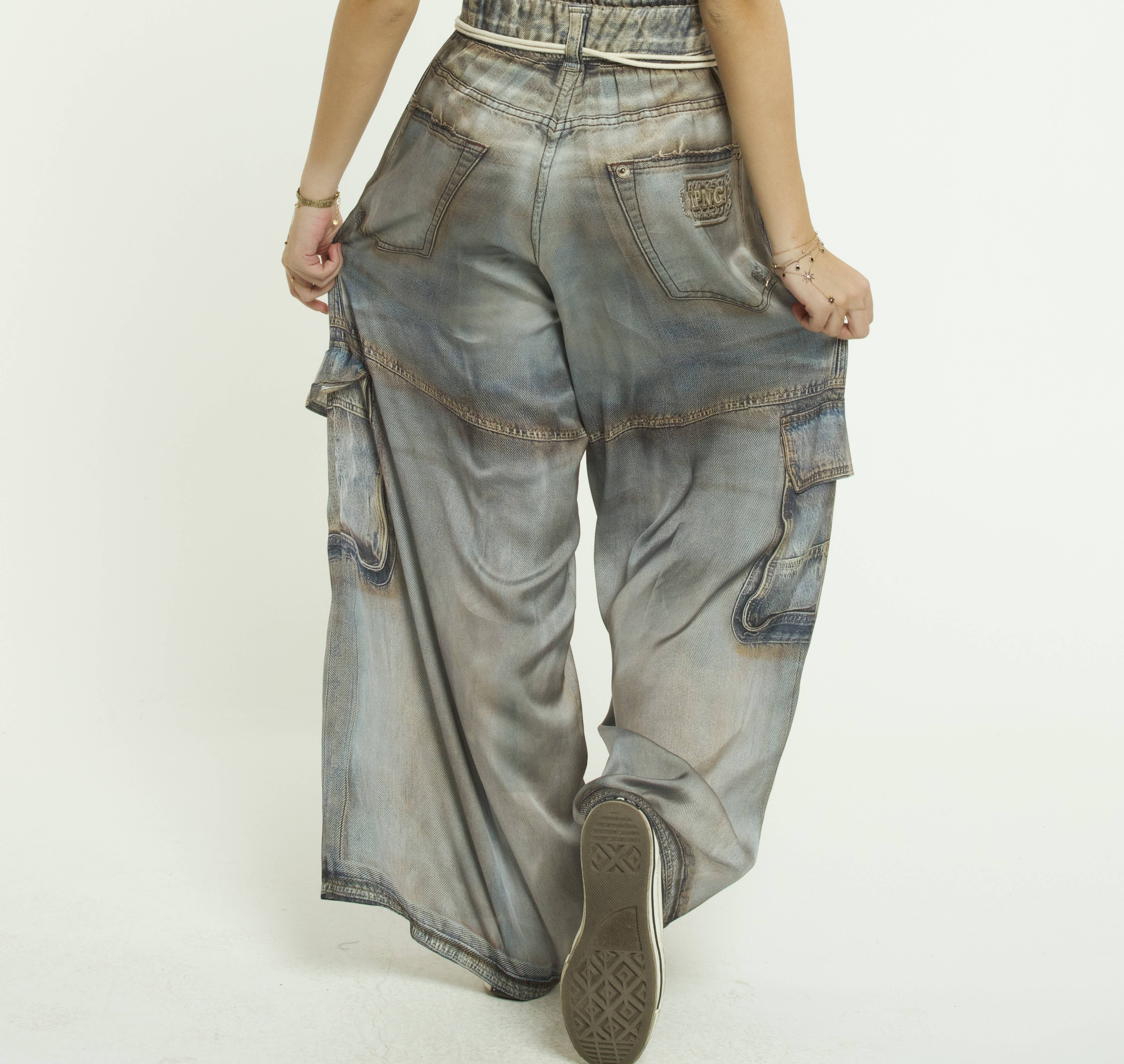 IPNG Design – Engroshandel Bukser - Dame – Bukser Sateen Rust - Jeanious1