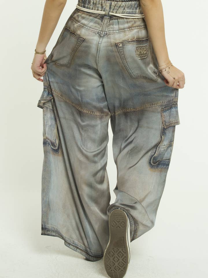 IPNG Design – Engroshandel Bukser - Dame – Bukser Sateen Rust - Jeanious1