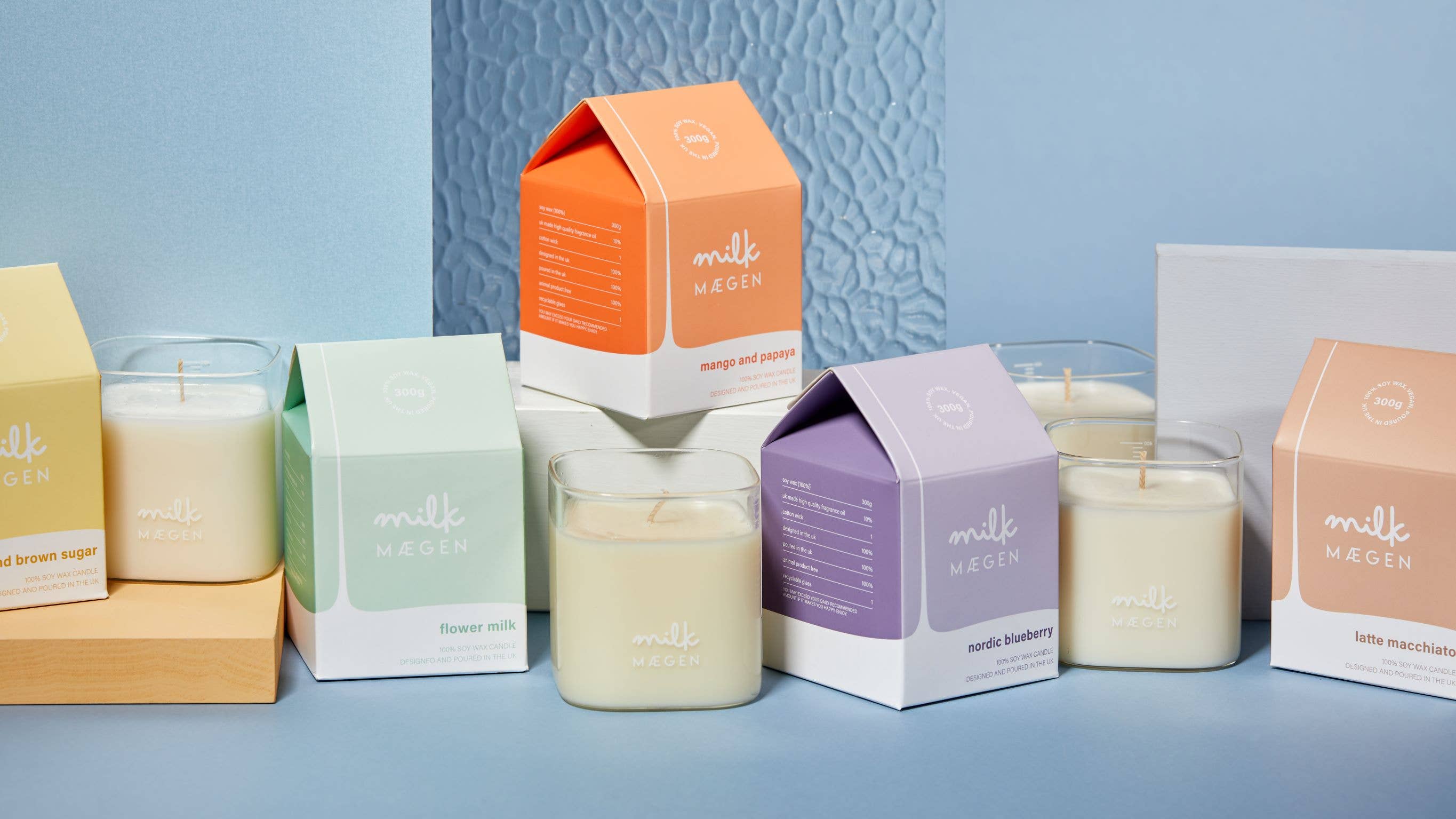 MÆGEN - Vendita all'ingrosso Candela in vasetto - Candela Milk di Maegen al profumo flower milk2