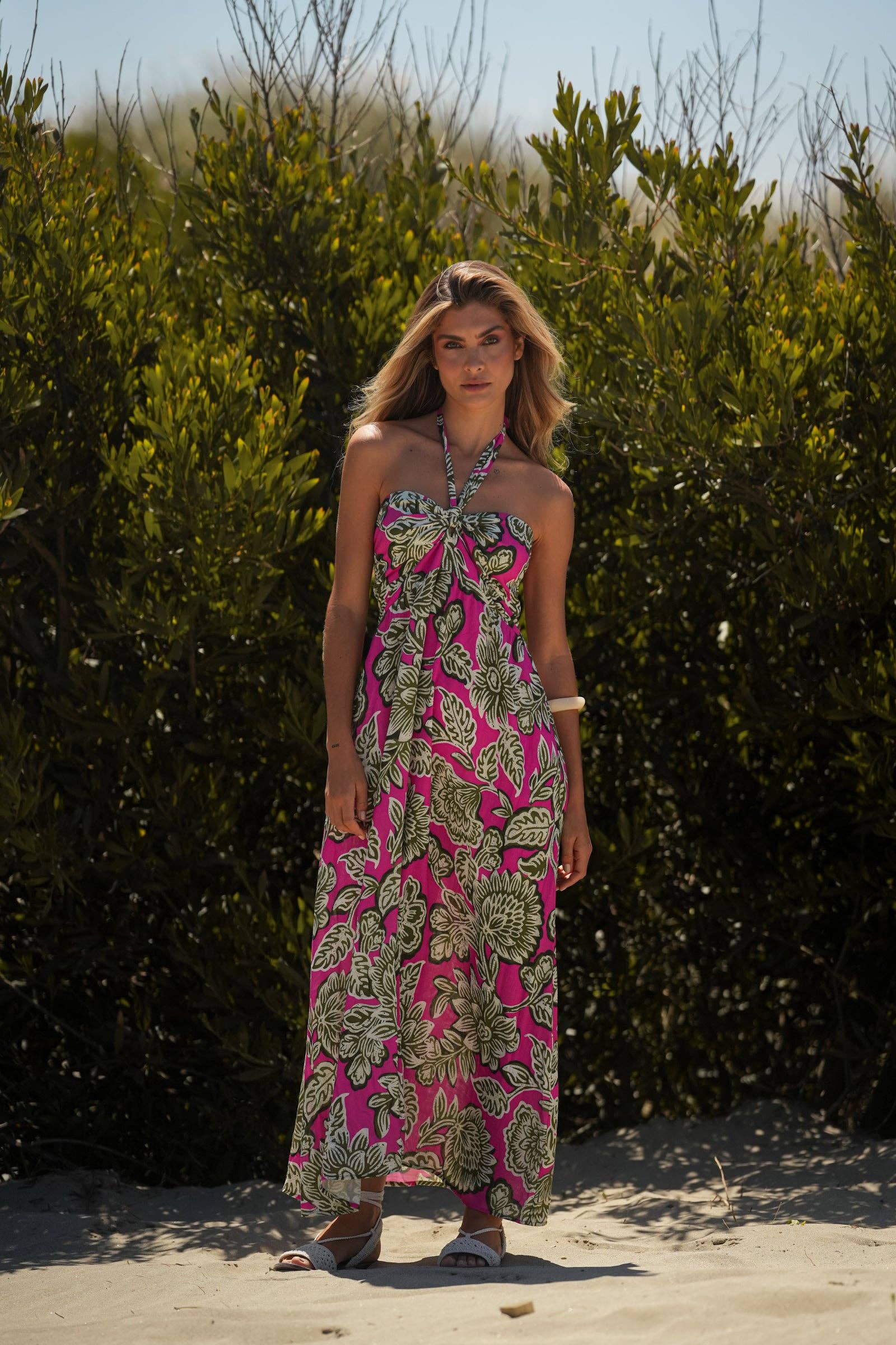 GUIMANOS - Wholesale Dress - Women's - Printed Strap Dress0