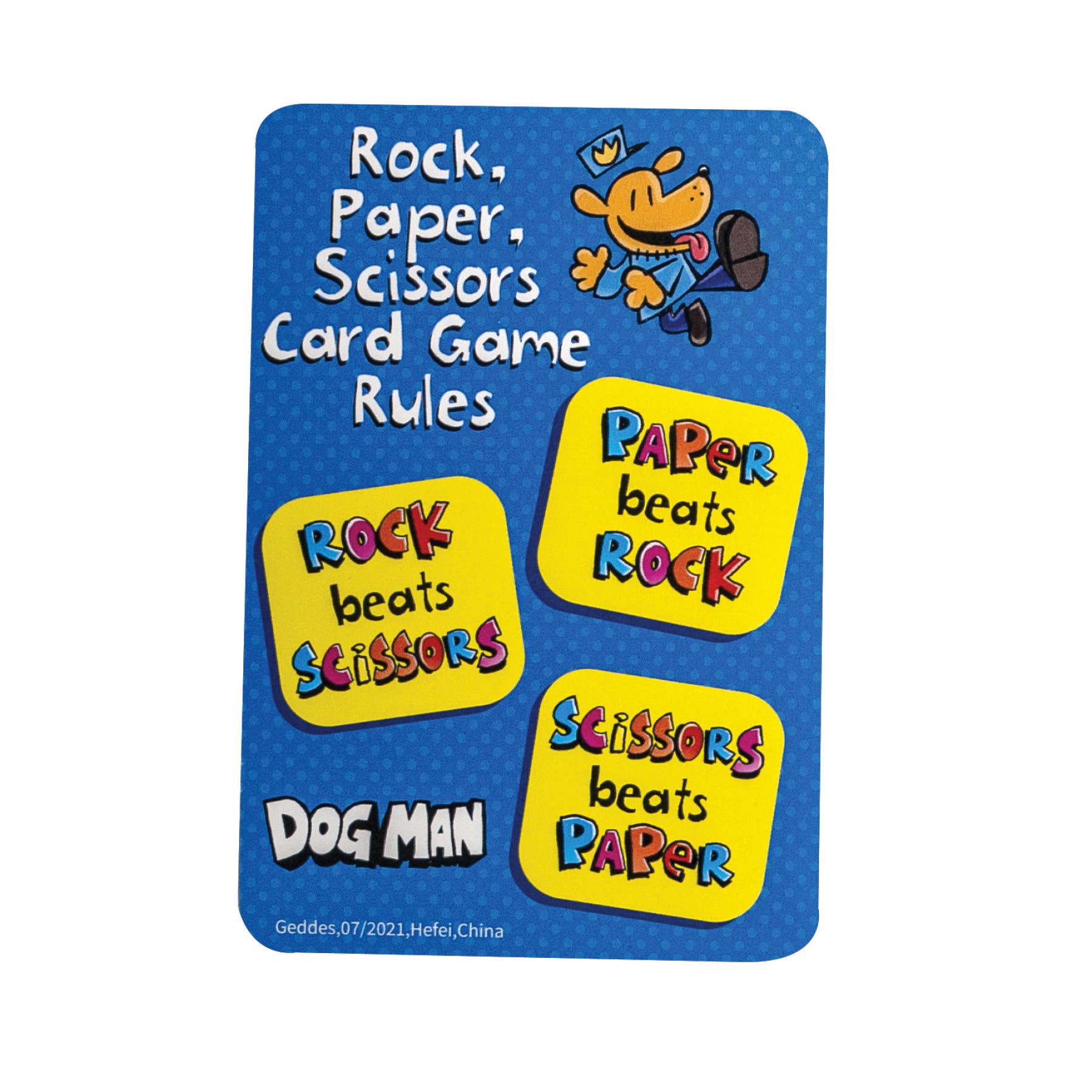 Geddes - Wholesale Learning Cards - Kids & Baby - DOG MAN® FLASHCARDS2