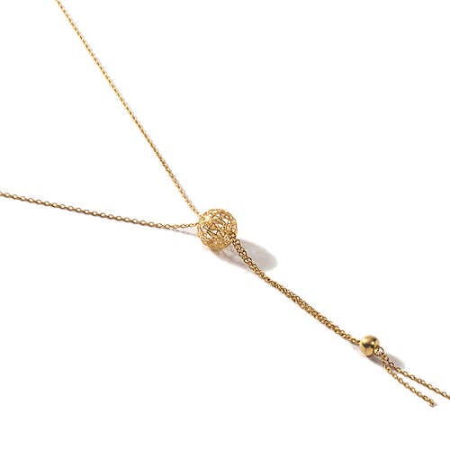 Collana con sfera antica in oro 14k per la vendita all'ingrosso da parte di Cocky Jewellery