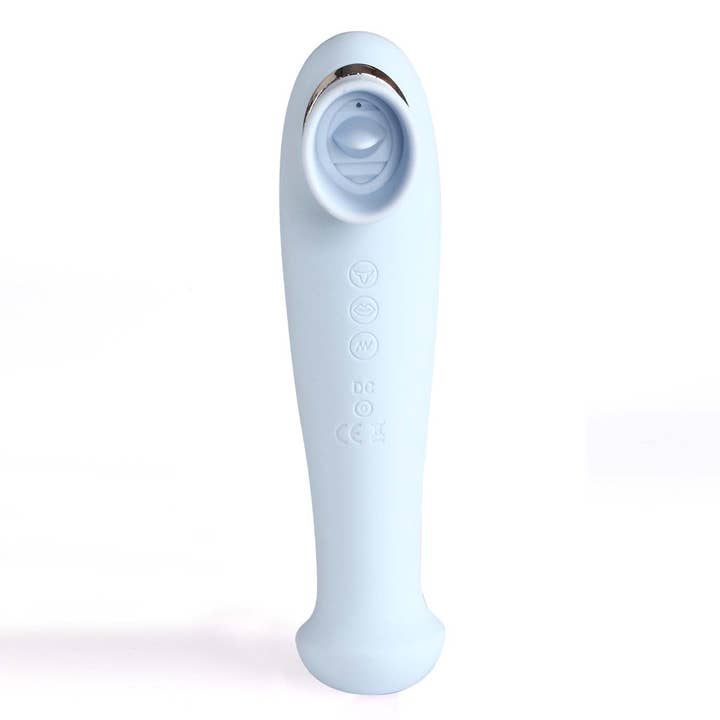 Maia Toys - Wholesale Sex Toy - Destiny 15-Function Suction + Vibration + 3 Motors Teal Blue